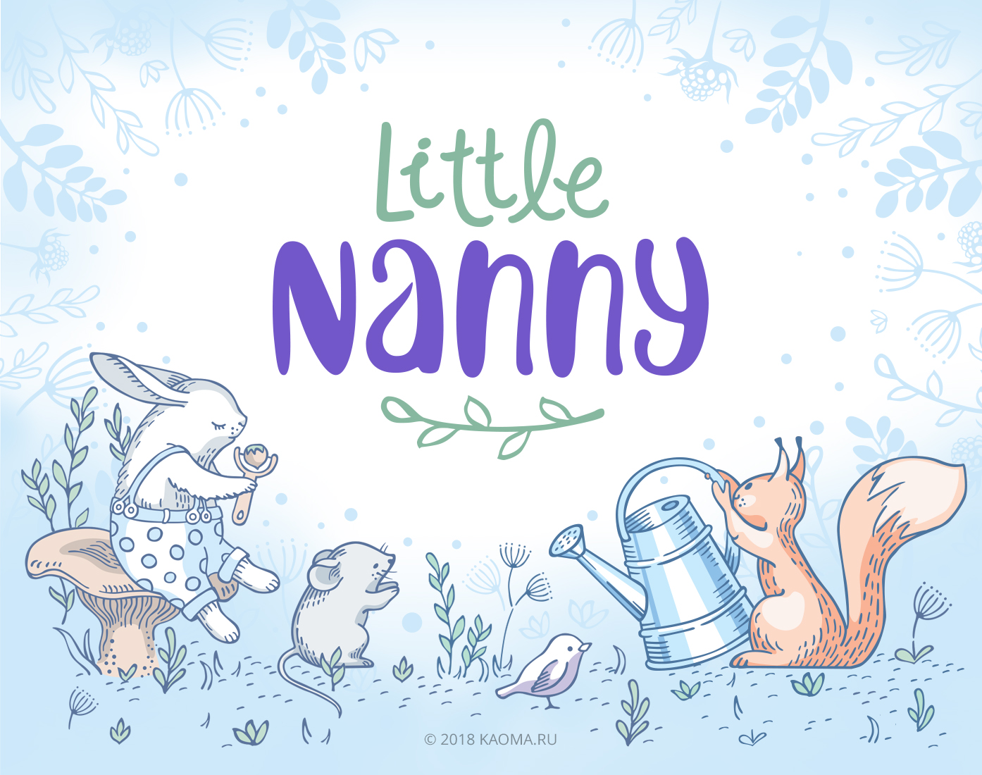 Логотип Little Nanny