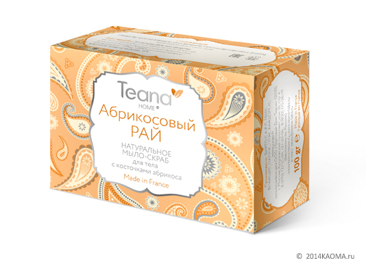 Подарочная упаковка для мыла Teana-home Абрикосовый рай